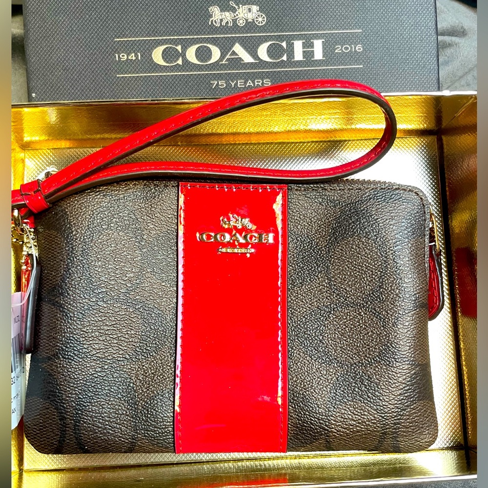 COACH wristlet